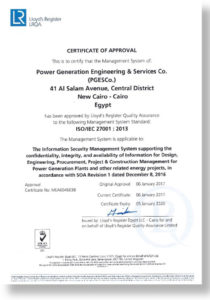 PGESCo earns ISO/IEC 27001